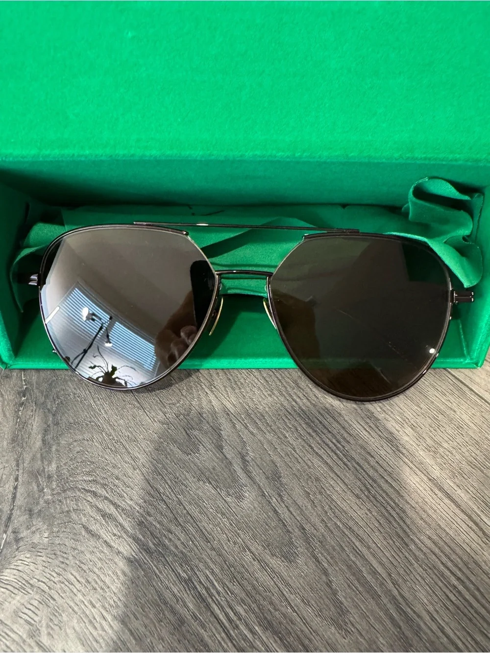 Bottega Veneta Brown Sunglasses Unisex